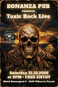 Bonanza Pub Villars-le-Terroir 31.10.2026